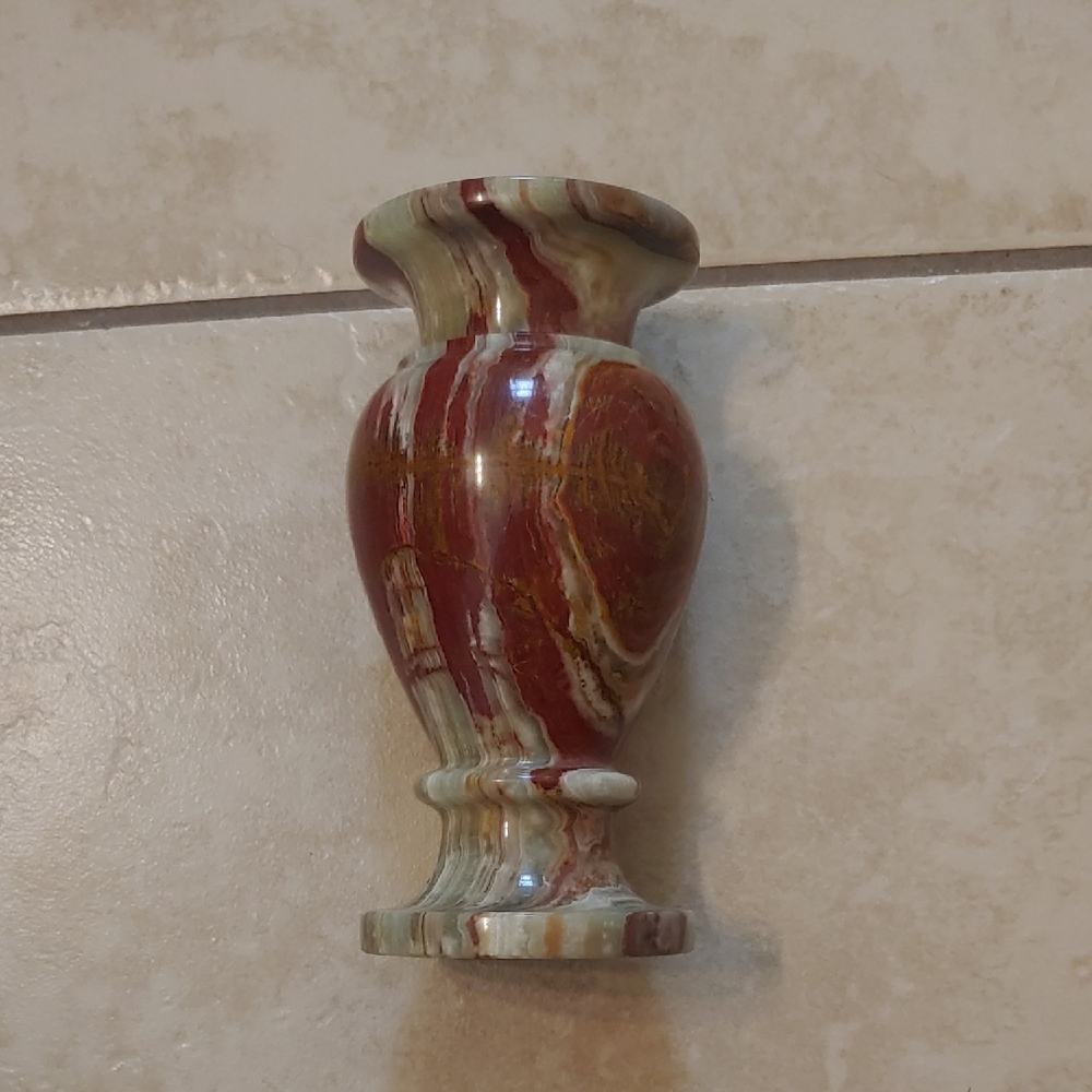 Real Marble Stone Onyx Vase